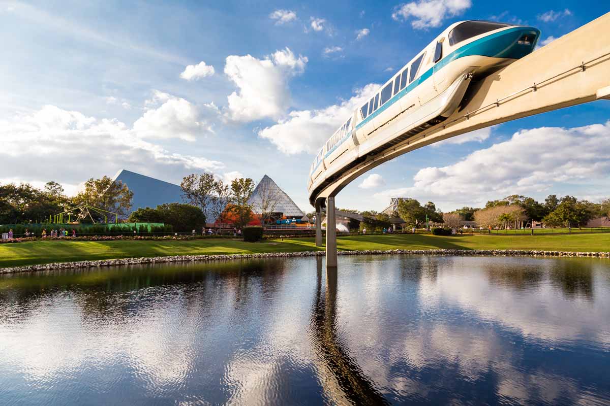 Walt Disney World - Epcot - Monorail