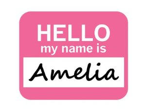 Hello My Name Is Amelia