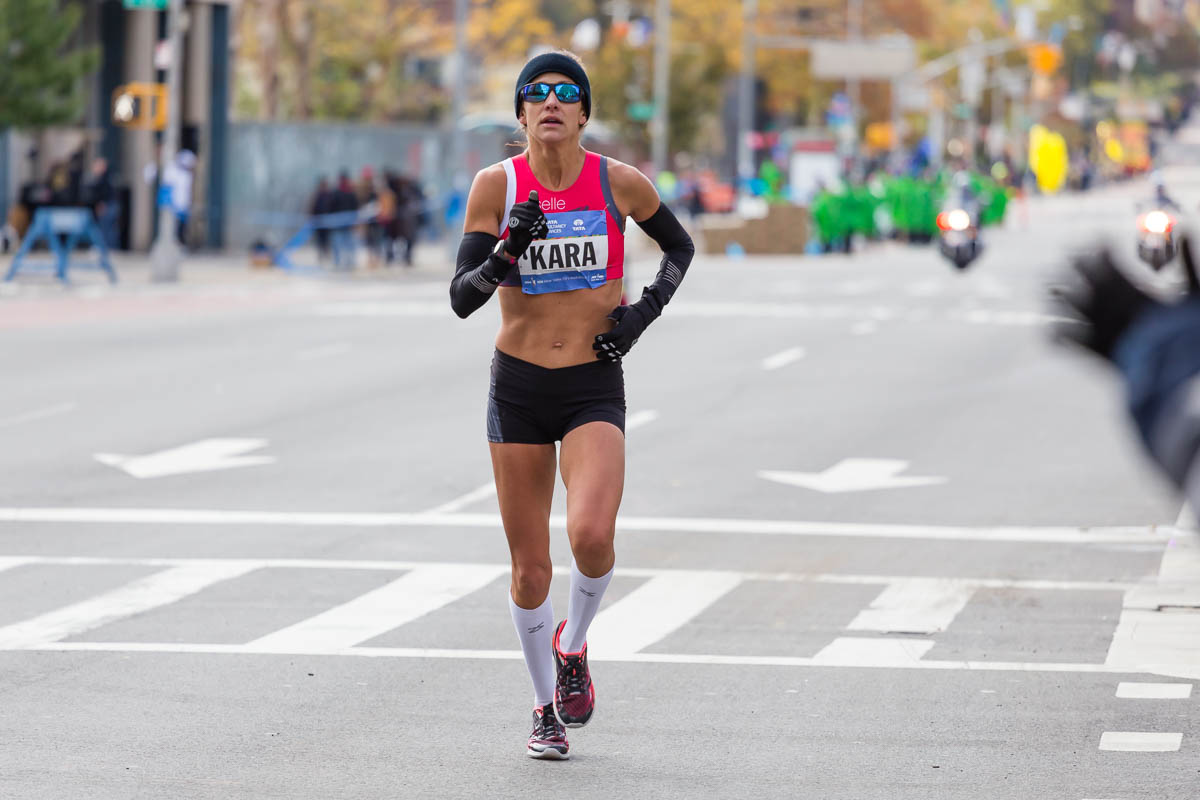 Kara Goucher New York City Marathon 2014