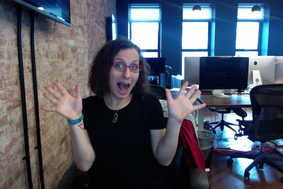 Here's the photo I shared yesterday for Transgender Day of Visibility. Look how damn trans I am!