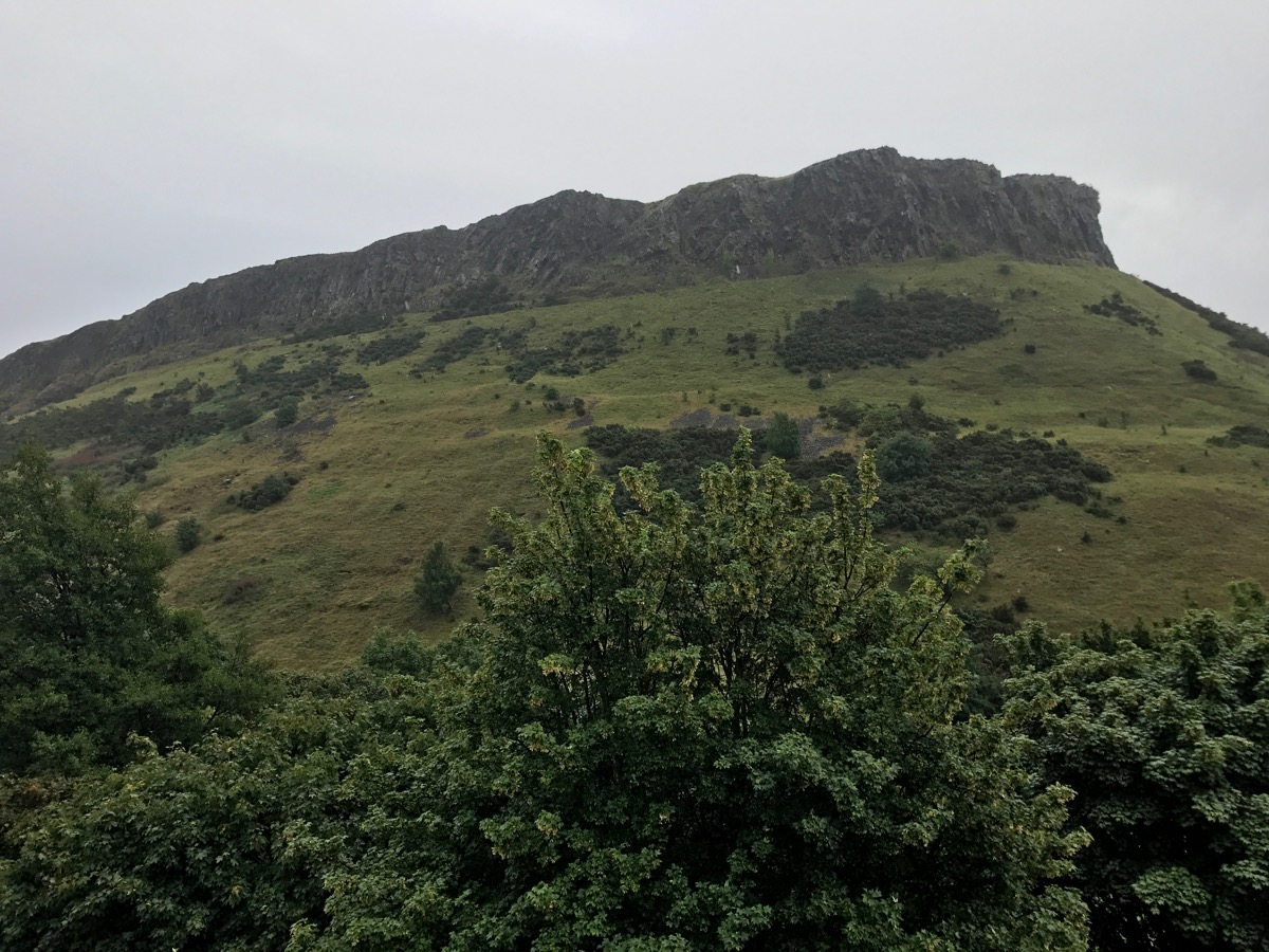 Arthur's Seat from my Airbnb
