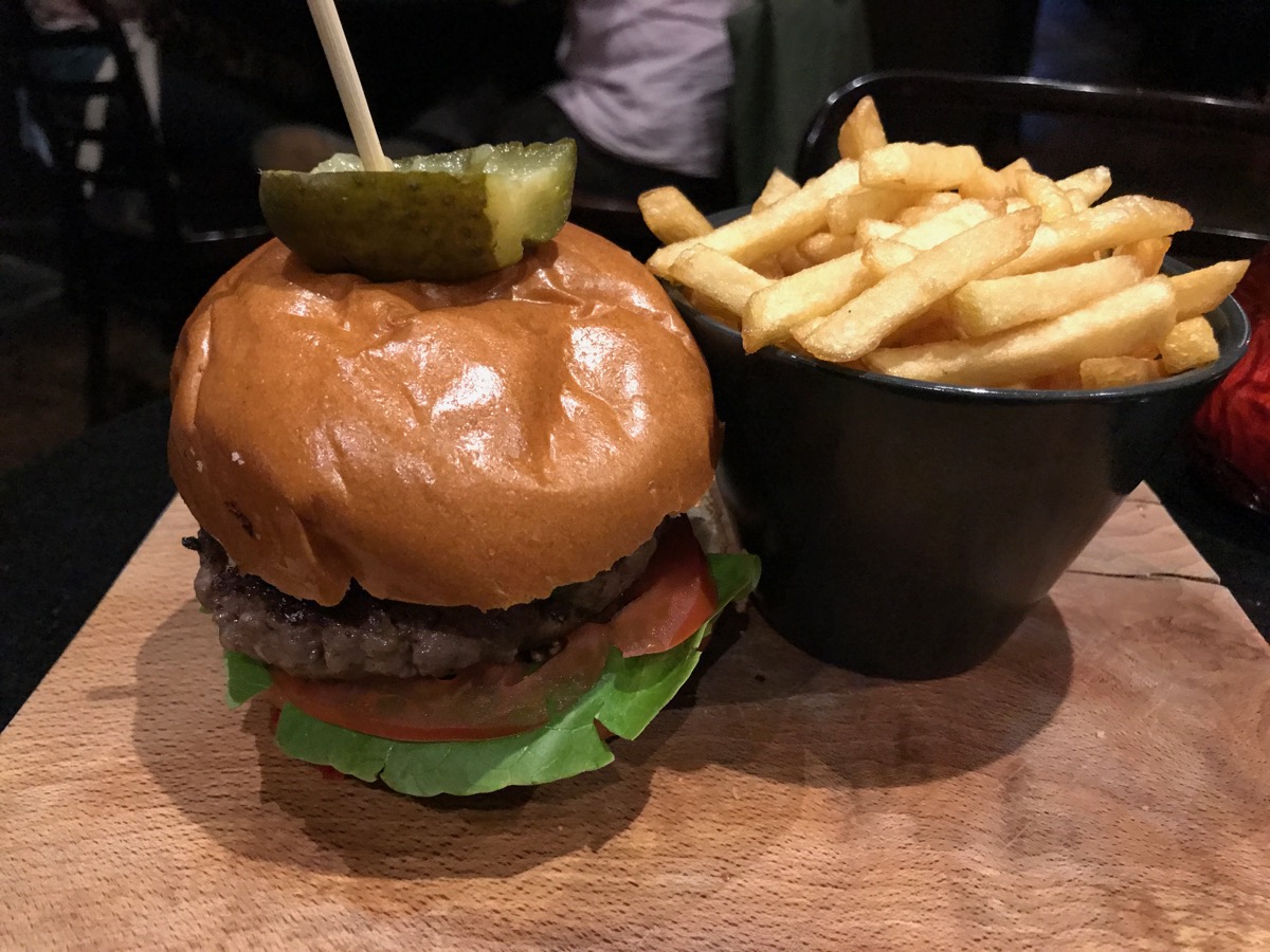 This yummy burger from Holyrood 9A.