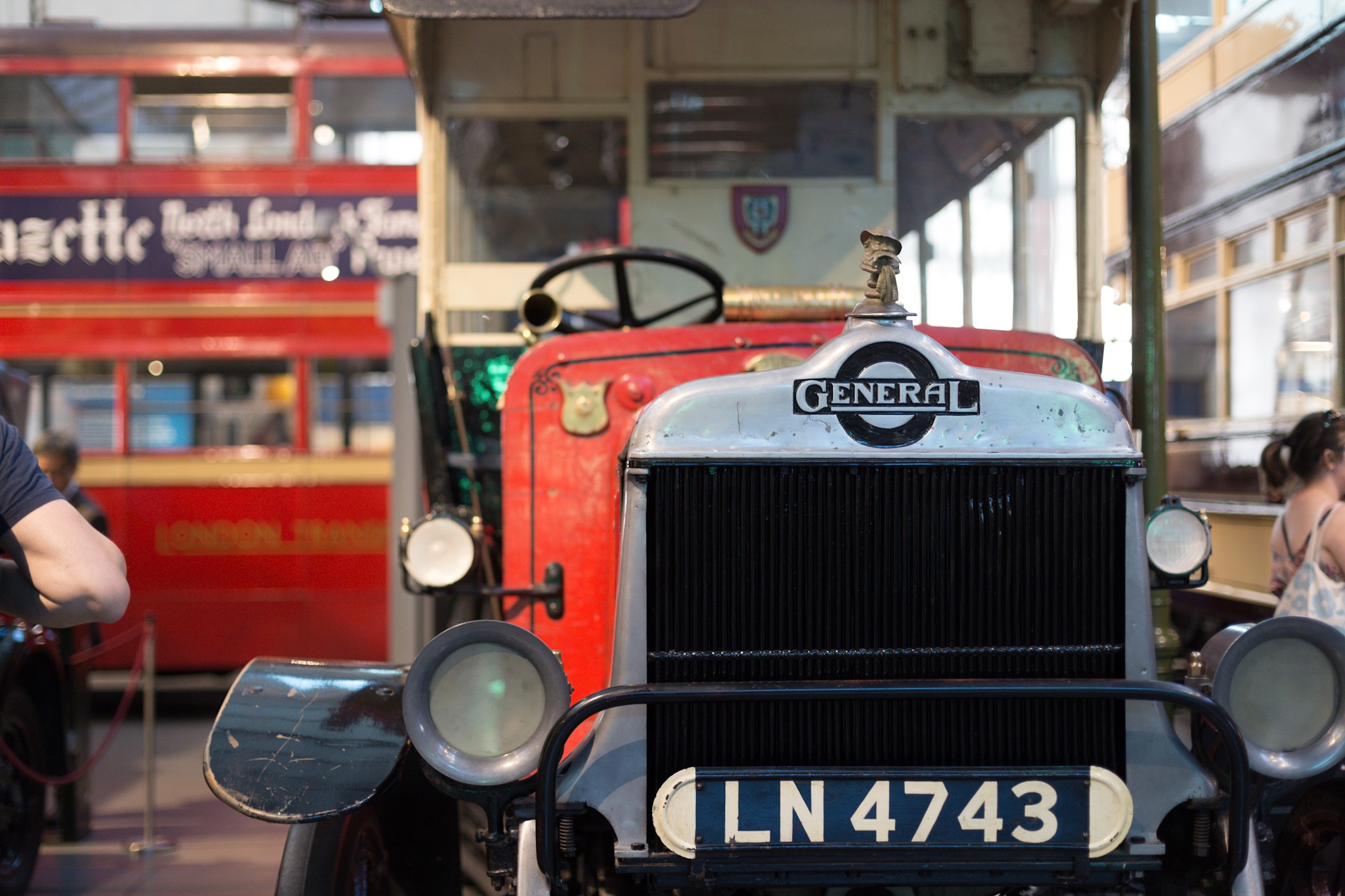 At the London Transport Museum.