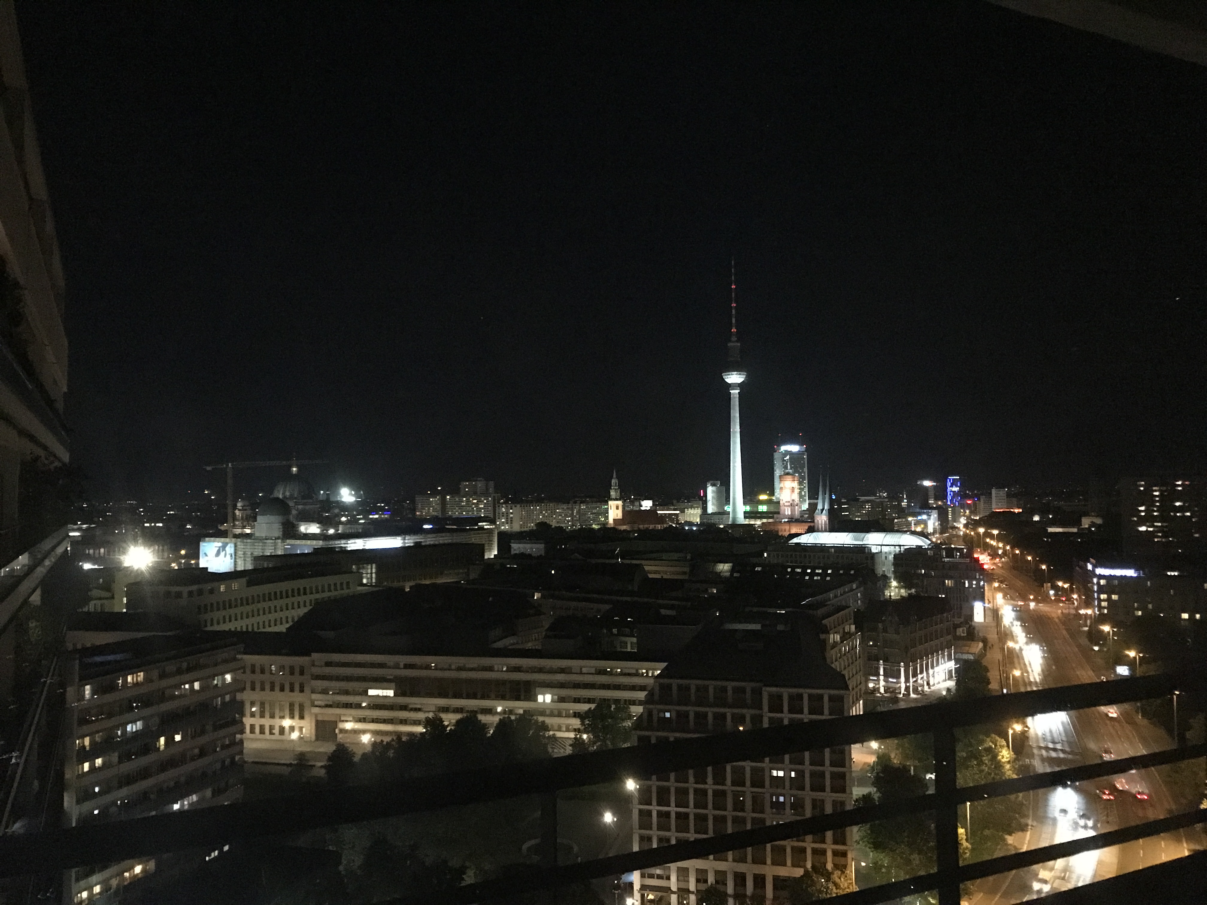 The view of the TV Tower from my Airbnb.