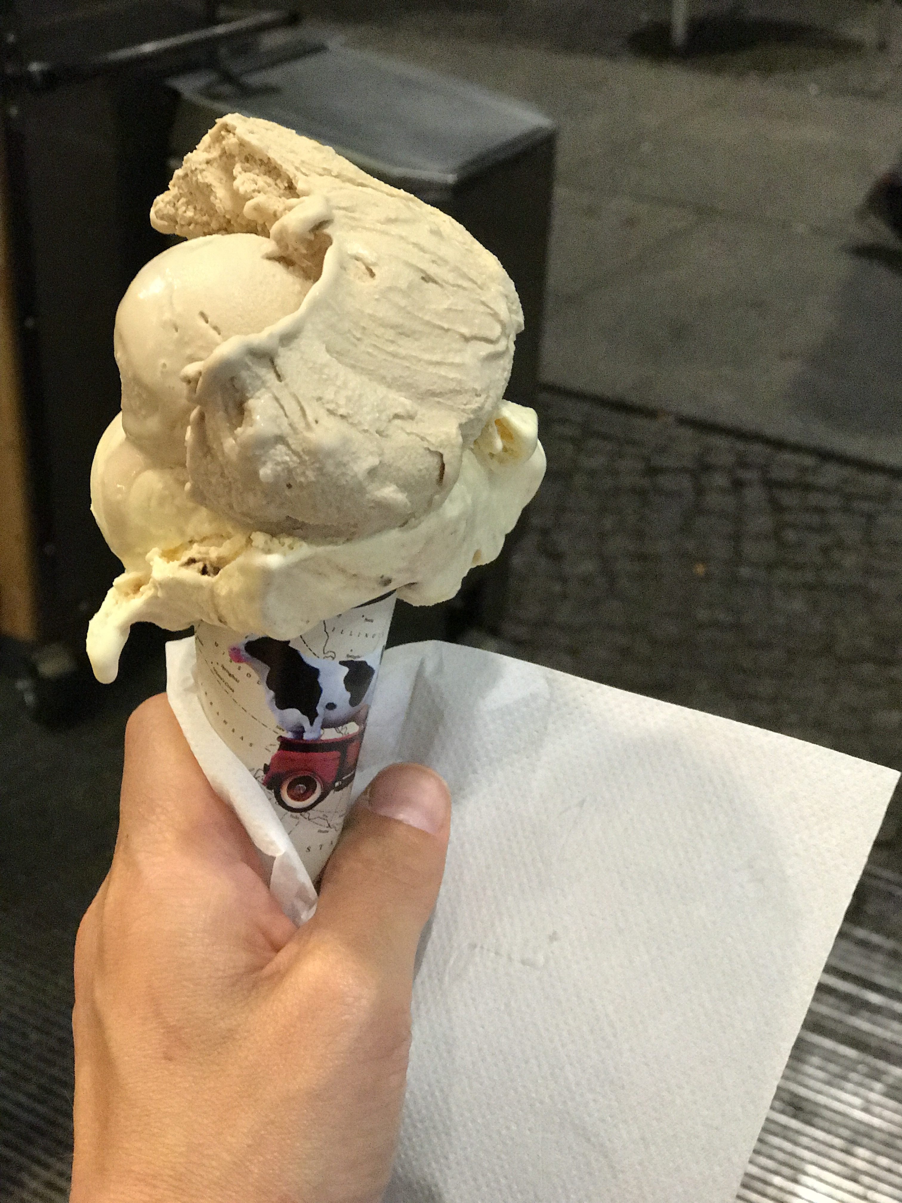 Ice cream from Bandy Brooks.