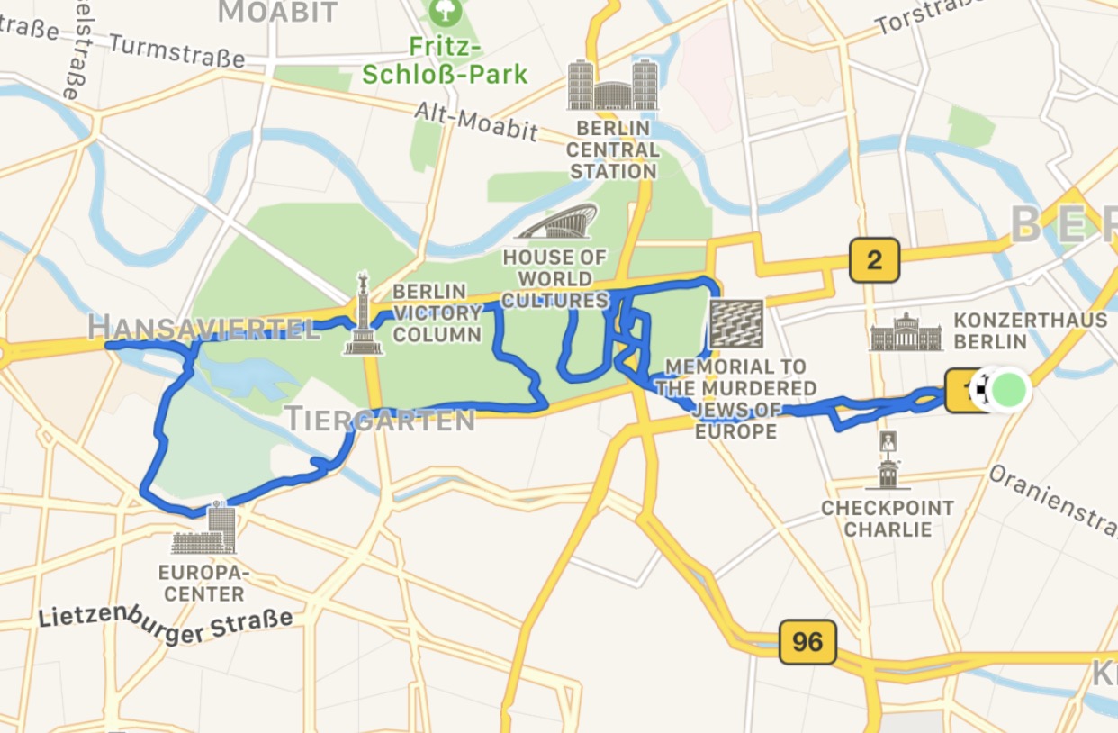 So much Tiergarten! Look at that blobby mess of my just running little loops and stuff in the middle there.